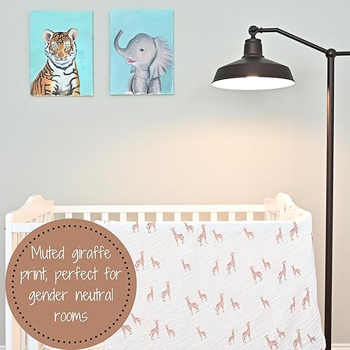 Miniatura 64 de LollyBanks Manta de envolver, 100% muselina de algodón para niños y niñas, grande de 47 x 47 pulgadas, manta de bebé suave y transpirable, artículos