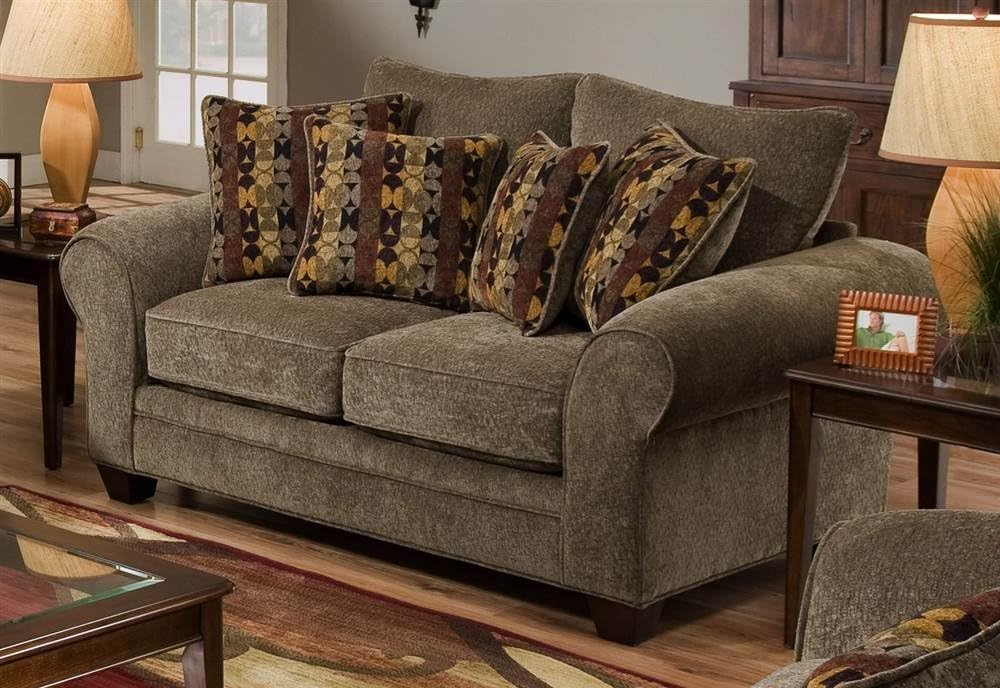 Amazon.com: American Furniture Clayton Chenille Loveseat Color ...