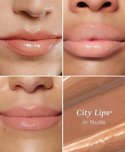 Miniatura 3 de City Beauty City Lips Plumping Lip Gloss - Brillo de alto brillo para labios más completos y de aspecto más joven  Tratamiento labial hidratante y