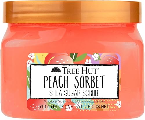 Tree Hut Peach Sorbet Shea Sugar Body Scrub 510 g