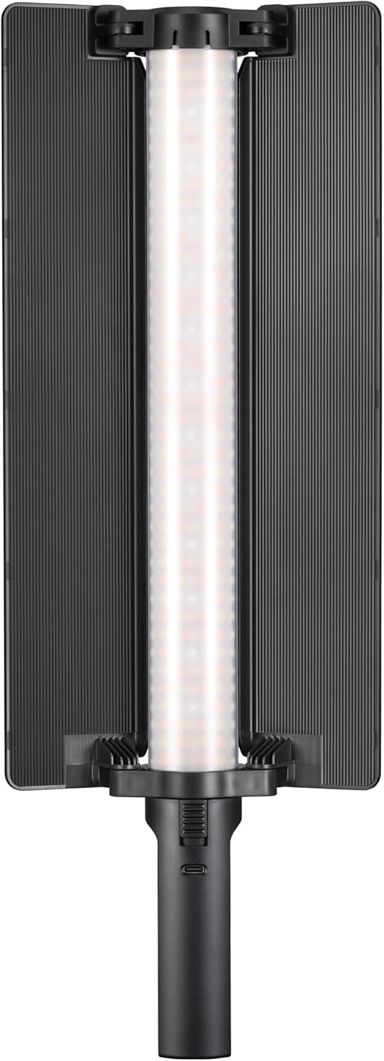 Godox LC500R Mini LED Video Light Wand LED Light Stick Handheld Fill Light Photography,Dual Color Temperature(2500K-8500K) Built-in Lithium Battery,FX Type 15