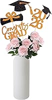 Vista 4 de Centros de mesa de graduación de clase 2026 para mesa, centros de mesa de fiesta 2026, suministros de fiesta, decoración de fiesta de graduación