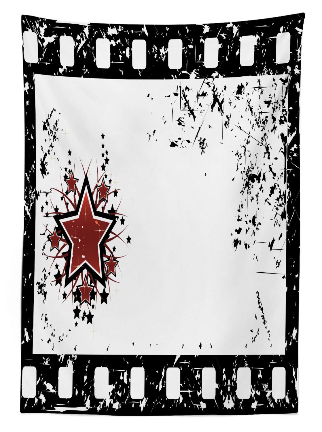 ABAKUHAUS Cinema Tovaglia Rettangolare 140x200cm - Poliestere Raso Per Cucina E Sala Da Pranzo - 2