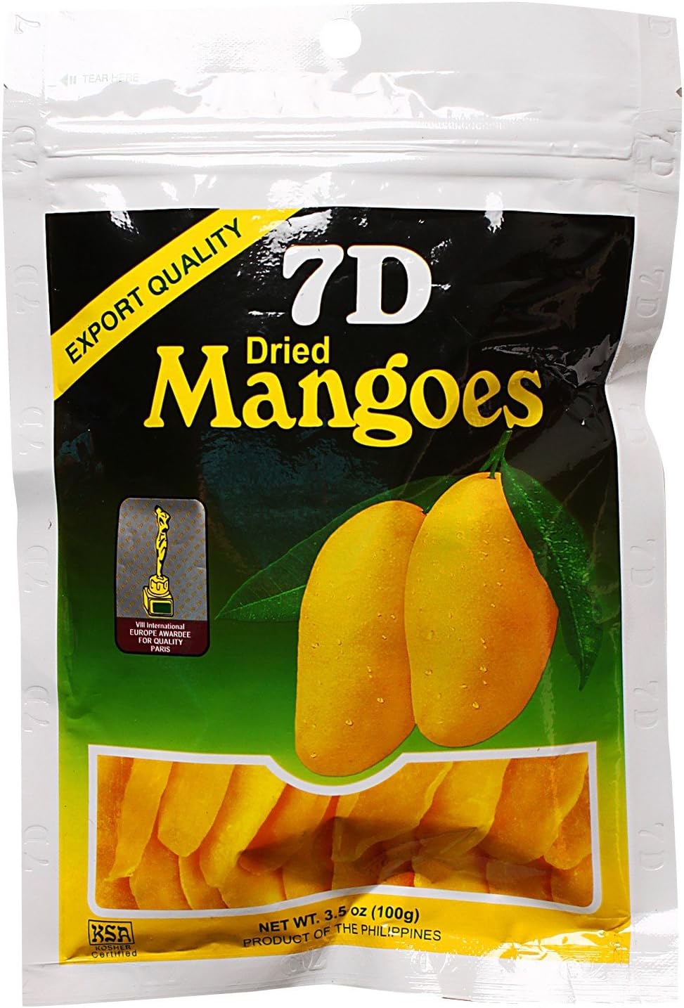 7D Naturally Delicious Mangoes Tree Ripened Dried Mango