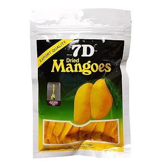 7D Dried Mangoes Naturally Delicious Fat Free Dried Mango