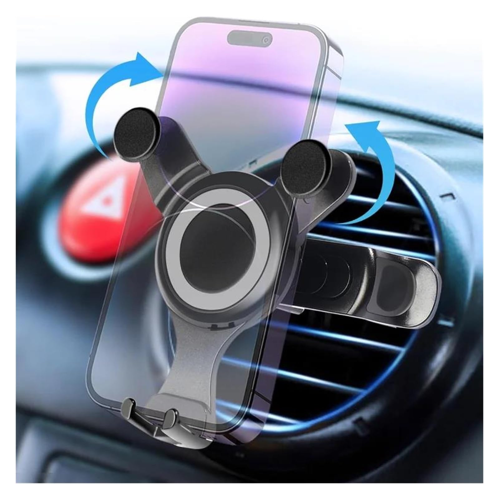 Porta Cellulare Auto Supporto rotondo per presa d'aria per auto per il tuo telefono cellulare per Me&rc&ed&es per Be&nz ABCES Class Gla Glc Gle Gls AM&G W205 W213 E200 W247 A250