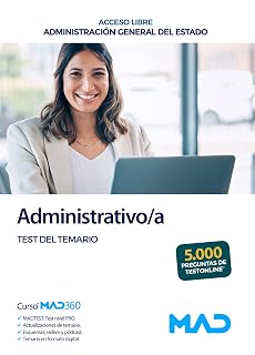 Administrativo-a de la Administración General del Estado . Test