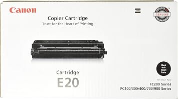 Canon Original E20 – Cartucho de tóner, color negro : Productos de Oficina  - Amazon.com