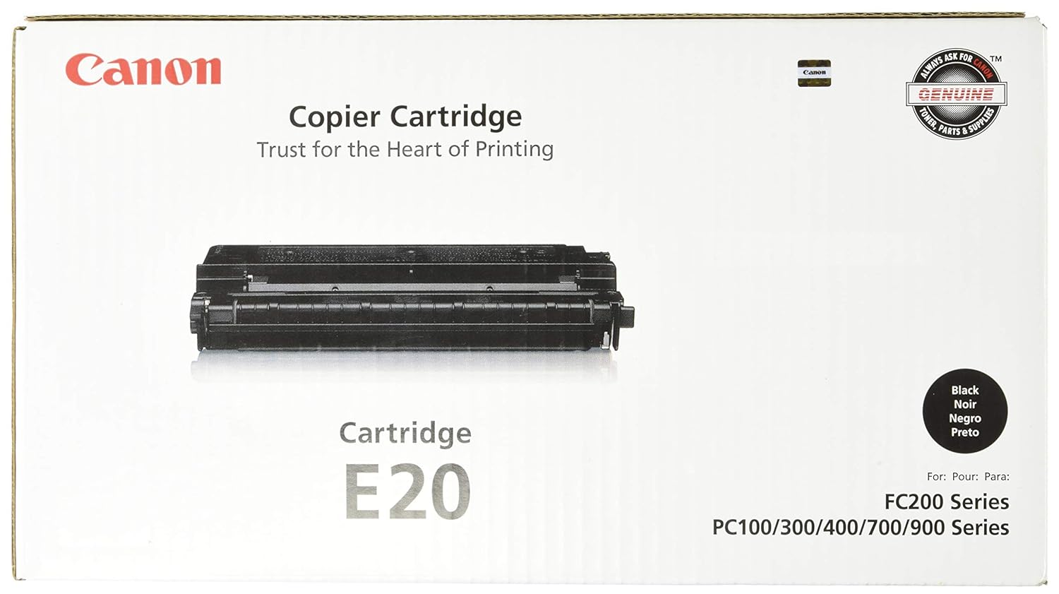 Canon Original E20 Toner Cartridge Black Amazon.in Computers