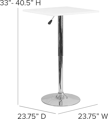 Miniatura 19 de Flash Furniture Hampstead Collection - Mesa auxiliar moderna con acabado de mármol blanco, marco dorado mate entrecruzado Tapa de mármol