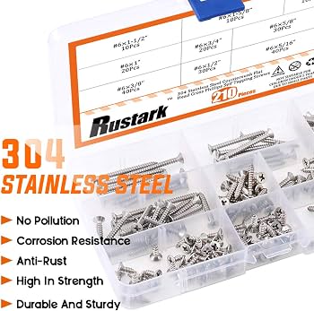 4g X 1/4″ Stainless Steel 316 Pan Head Phillips Self Tapping Screw...