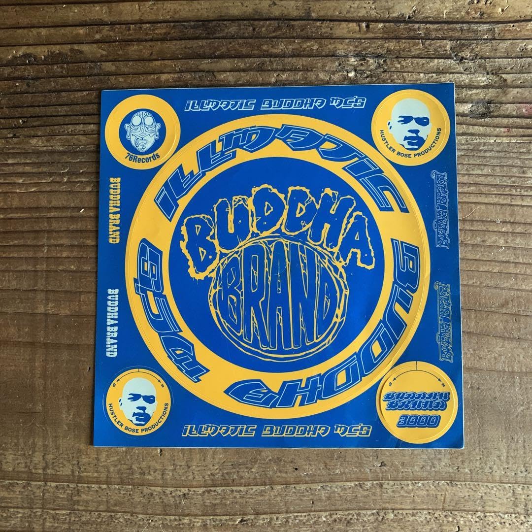 ステッカー2枚セット / Buddha Brand ブッダブランド ステッカー2枚+ショッパー1枚のセット / Buddha Brand