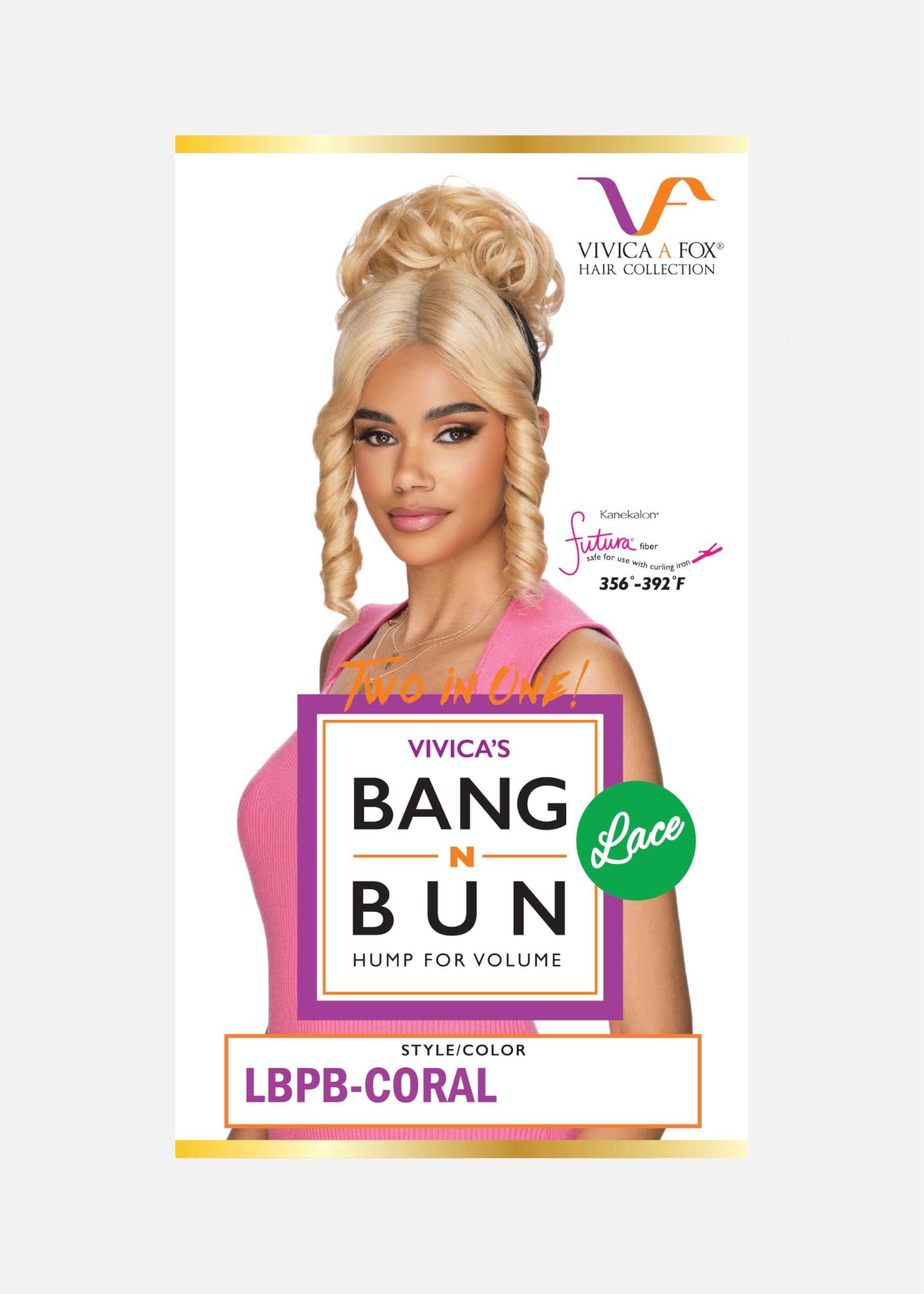 Amazon.com : Vivica A. Fox Hair Collection LBPP-CORAL, Bang & Bun