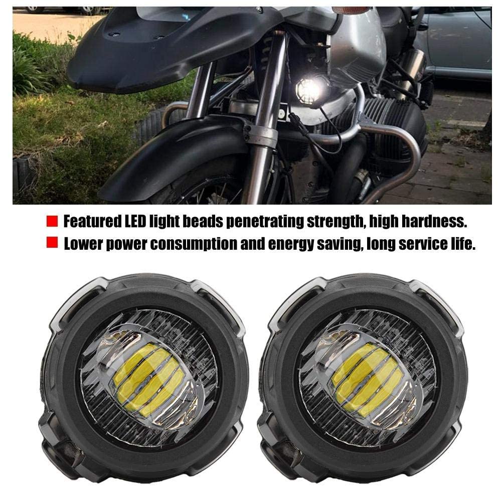 faretti per 1250 gs adatto per Luci antinebbia a LED per moto faretti led moto supplementari profondita custom luci antinebbia a LED in lega di alluminio 40 W Lampada guida
