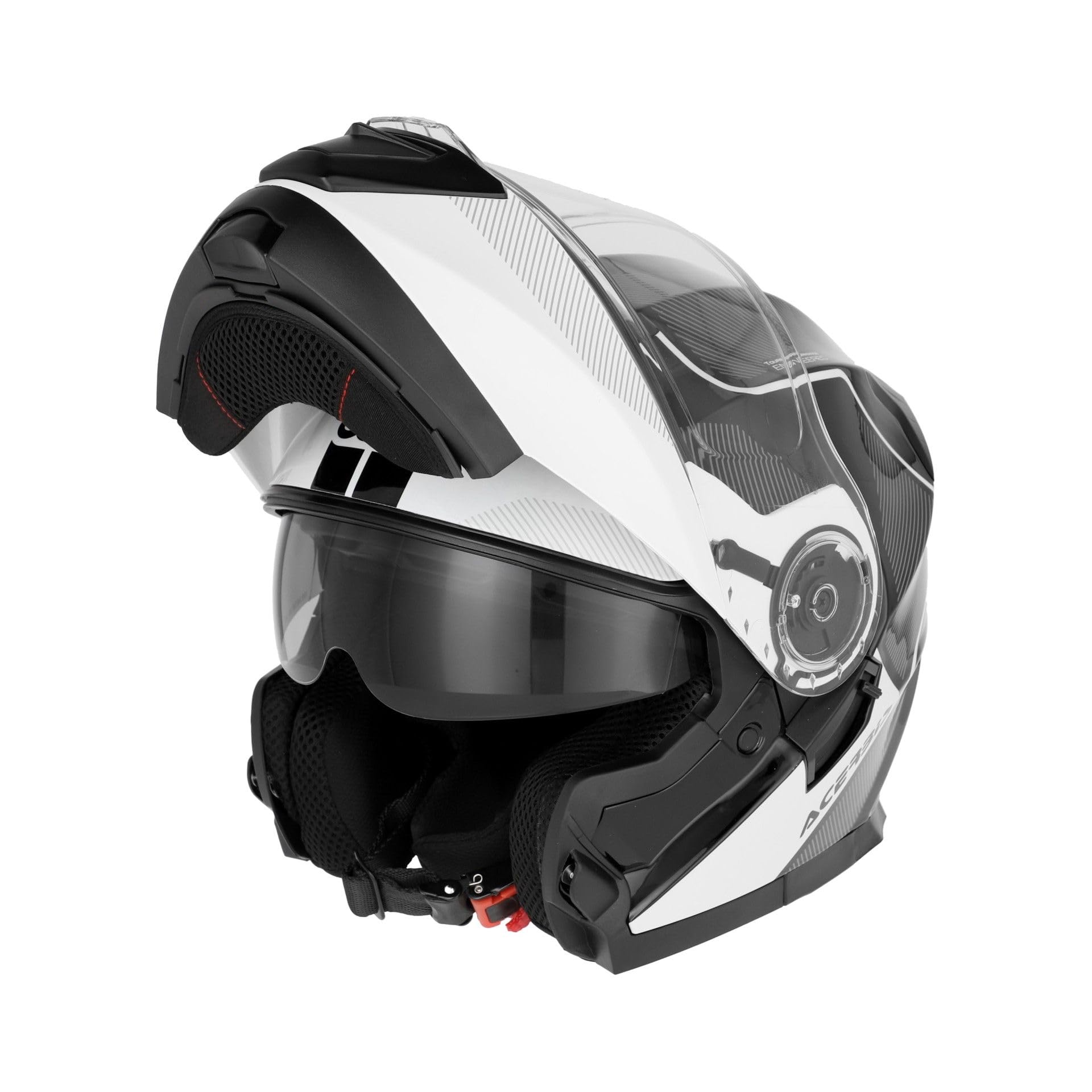 ACERBIS CASCO SEREL 2206 NERO/BIANCO XL