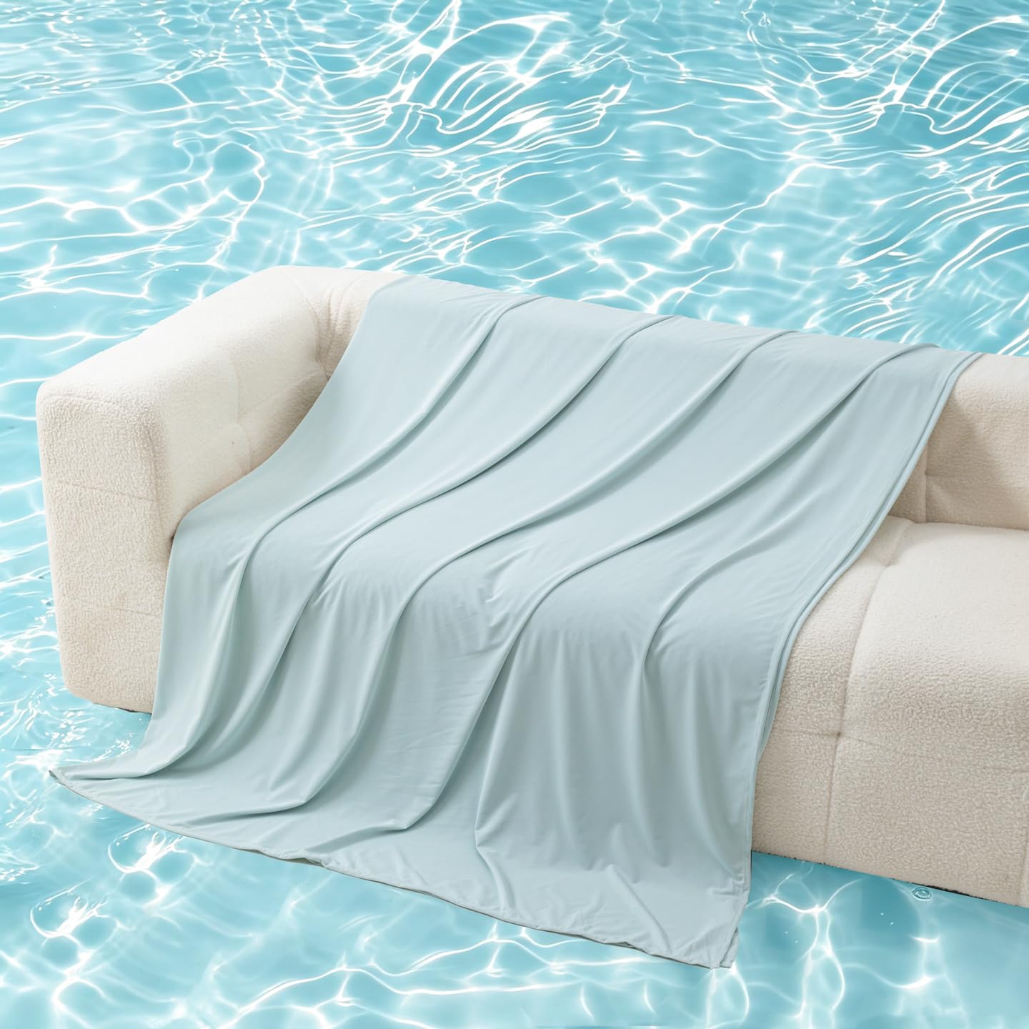 Couverture rafraîchissante respirante anti-transpiration pour nuits fraîches