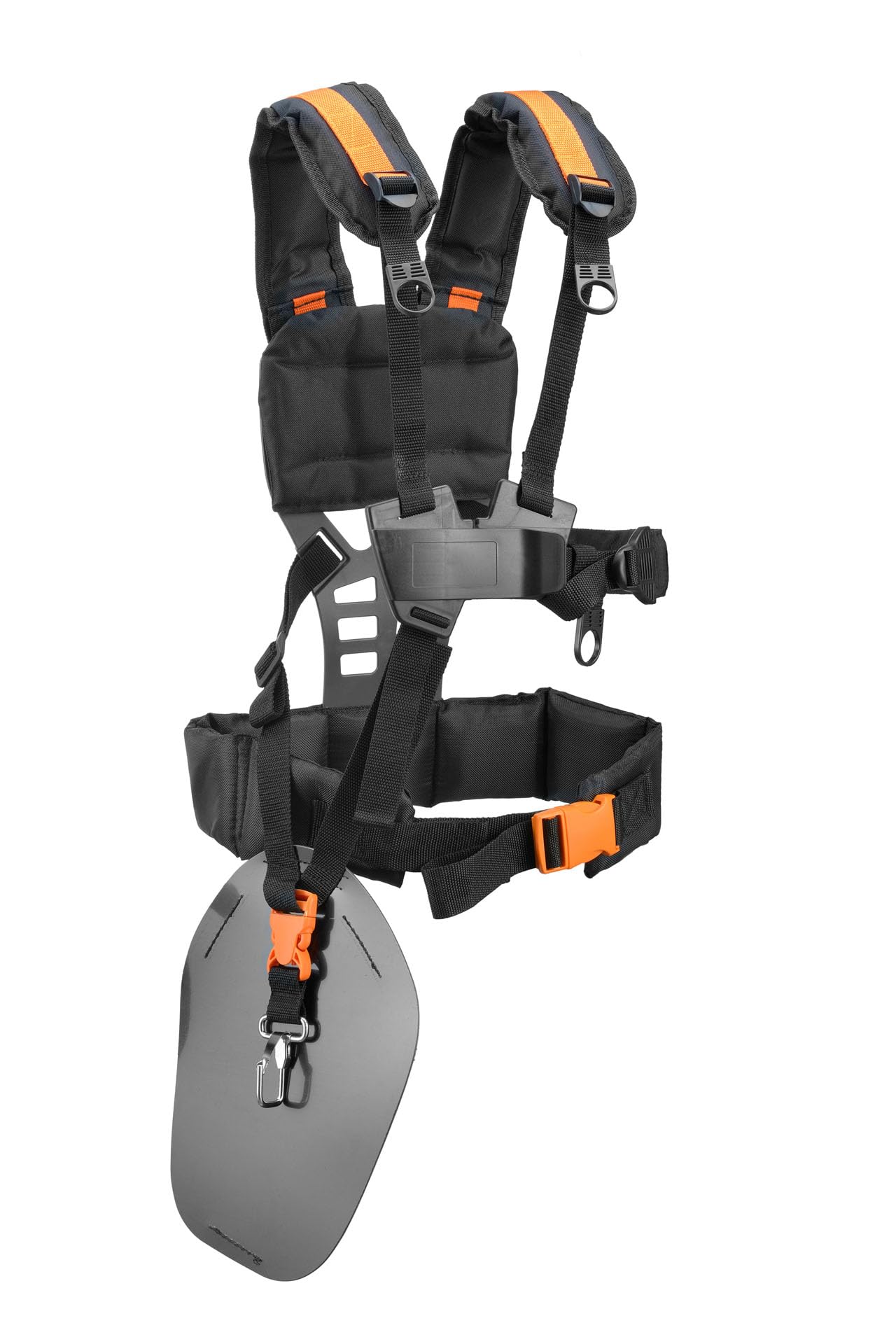 Sabel GmbH, 6-906NV, Doppel Schultergurt, Tragegurt, Profi Schulterriemen für Motorsense, Trimmer, Rasentrimmer, Freischneider, Gartenarbeit, Zubehör für Motorsense