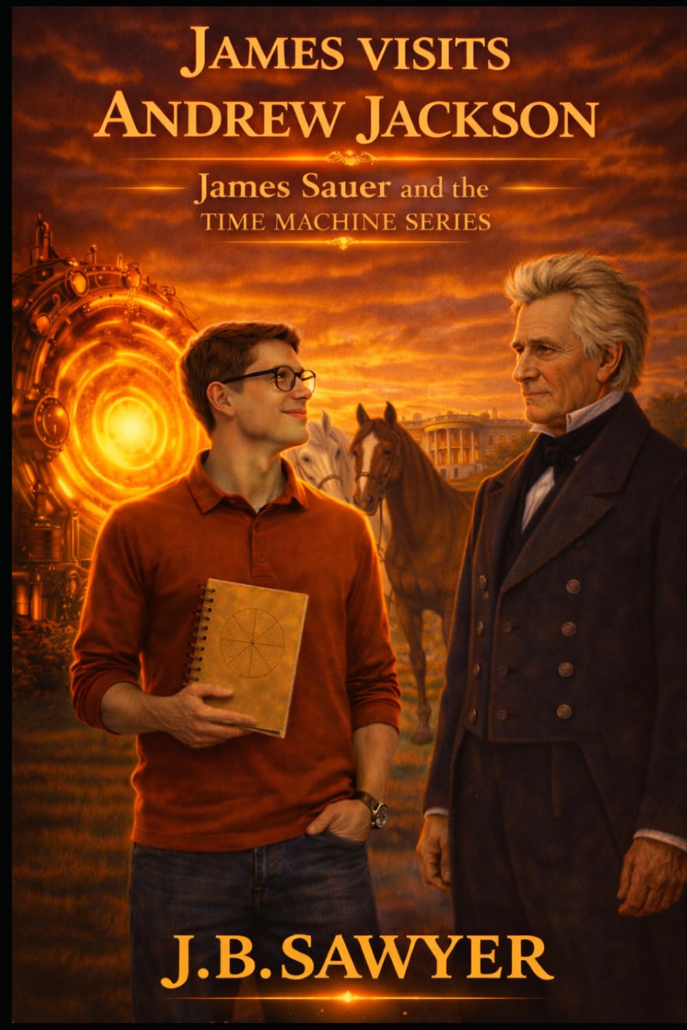 James Visits Andrew Jackson: James Sauer and the Time Machine Series
