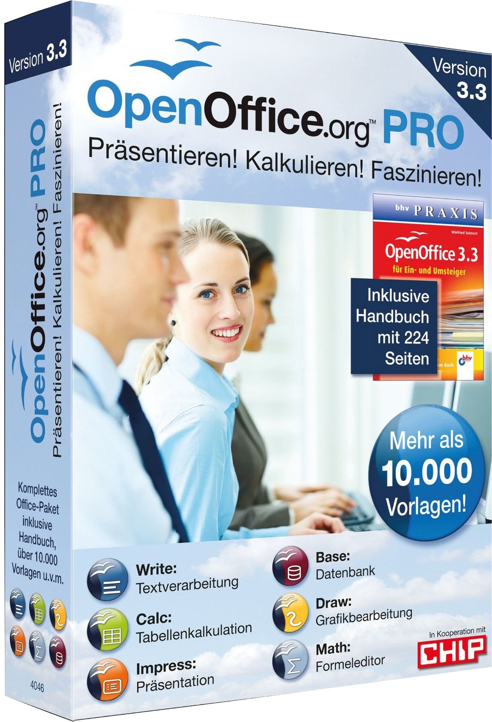 Open Office V3.3 Pro für Ein- und Umsteiger