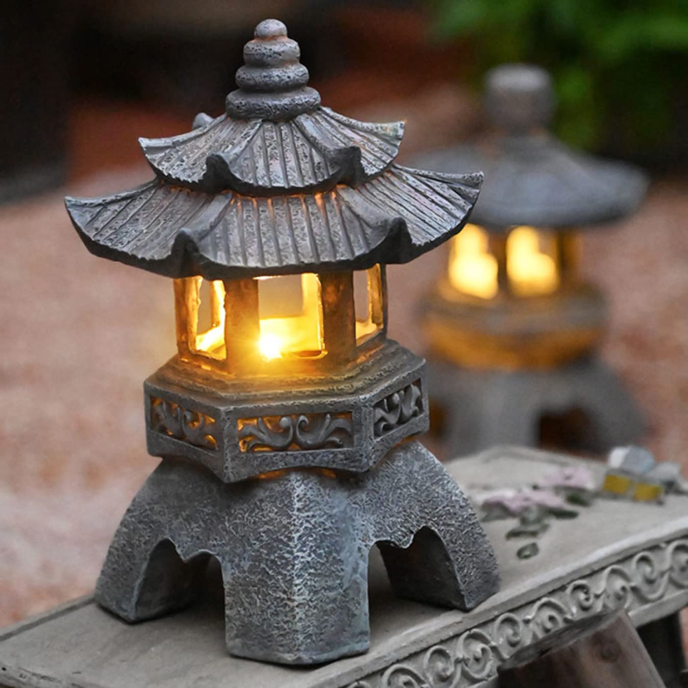 ★レア品★アンティーク　時計　水循環式置物　ライト★ ☆レア品☆アンティーク 時計 水循環式置物 ライト レア品