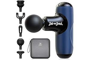 Q2 Mini Massage Gun, Pocket-Sized Deep Tissue Massager Gun, Portable Percussion Muscle...