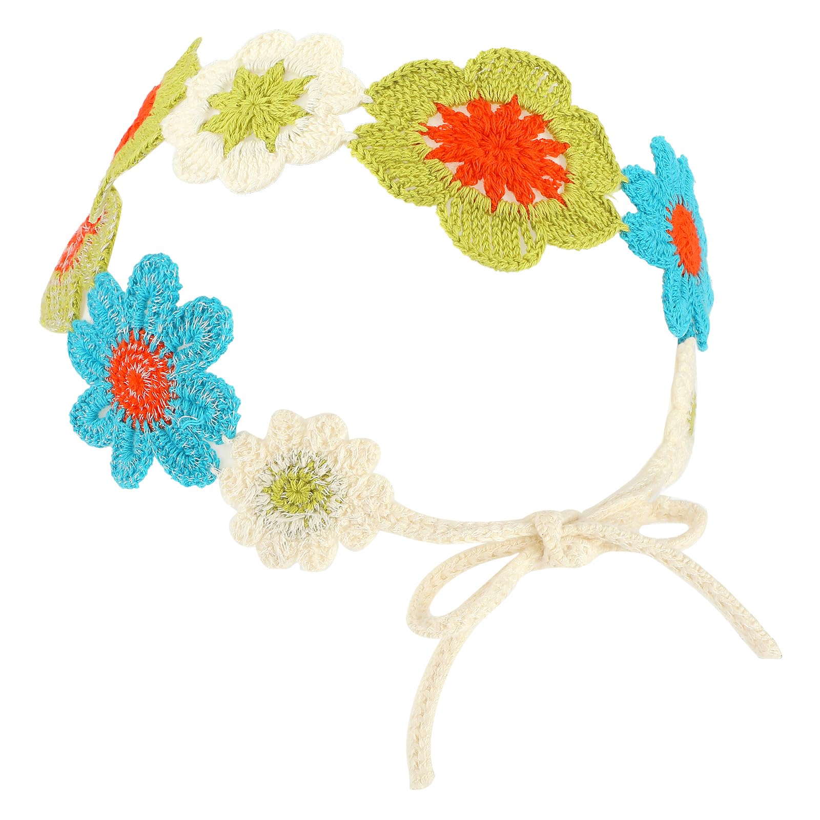 Amazon.com : Teaaha Crochet Headband for Women, Hippie Bandana