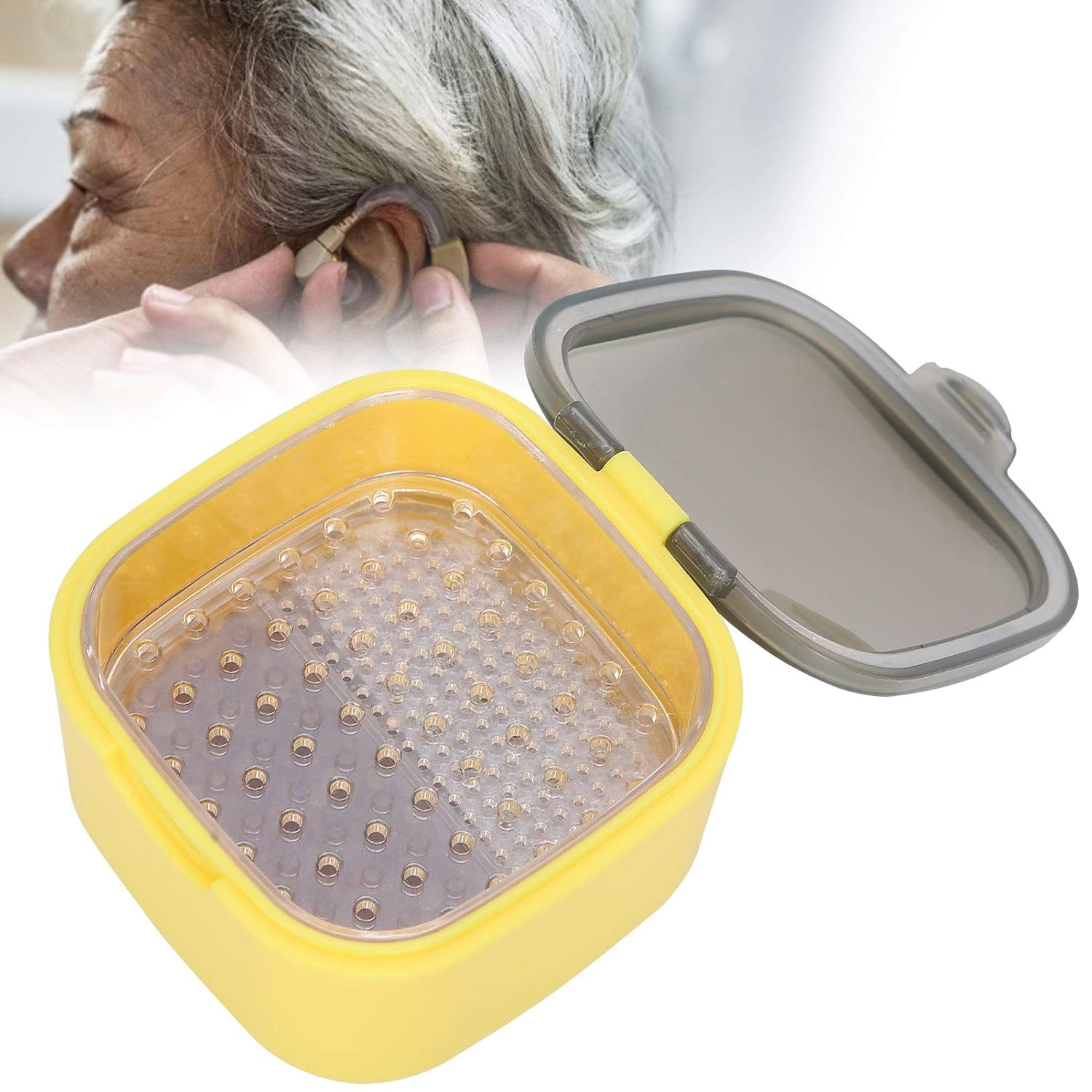 Hearing Aid Dehumidifier, Elderly Child Hearing Aid Drying Box