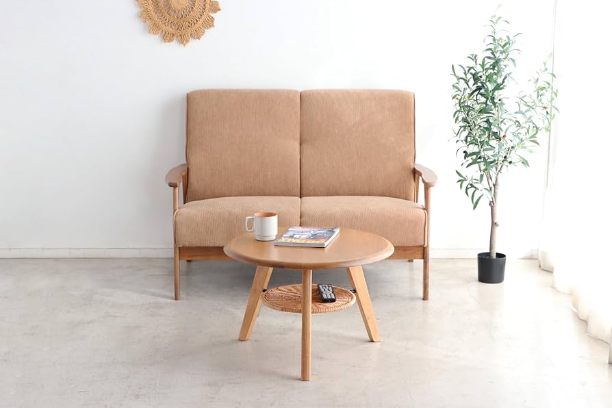 ナチュラルウッド 曲線テーブル 中型 ナチュラルウッド 曲線テーブル 中型