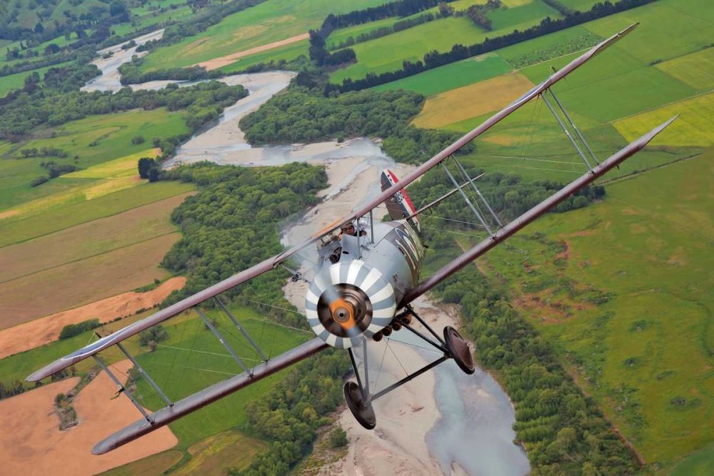 Feeling at home KUNSTDRUCK auf GEROLLTE LEINWAND Sopwith 7f1 Snipe Makanna Philip - Transport horizontal Leinwandbilder auf 380gr 100% baumwolle cm_66_X_101