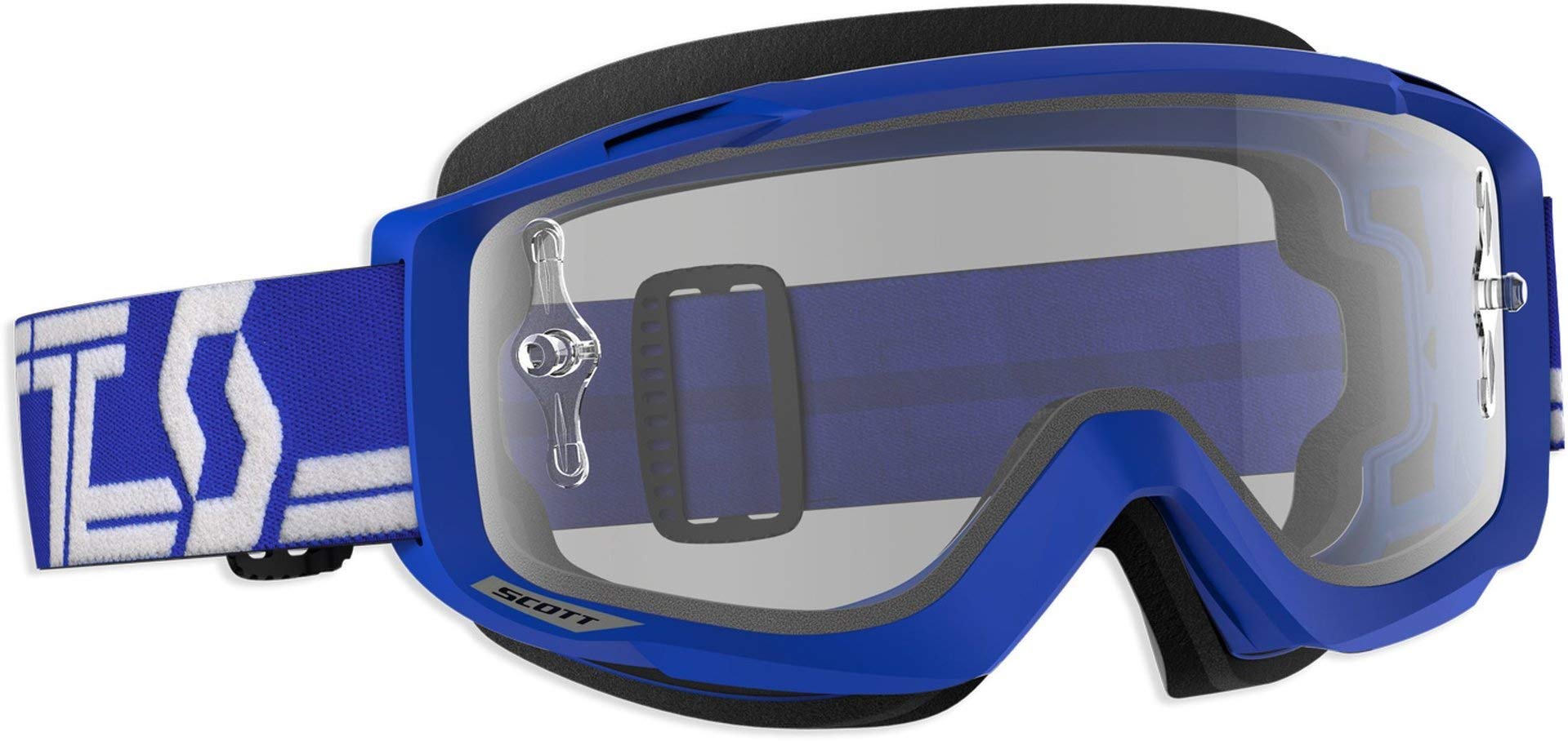Scott Split OTG MX Goggle Cross/MTB Brille blau/klar works