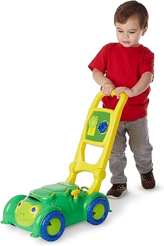 Miniatura 3 de Melissa & Doug Sunny Patch Snappy - Cortacésped de tortuga, juguete de simulación para niños, juguete de simulación para niños con temática de