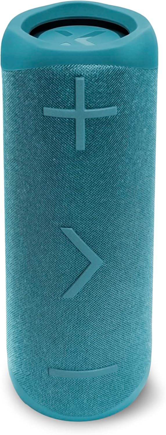 BlueAnt X2i Portable Bluetooth Speaker, Ocean Blue Portable Bluetooth
