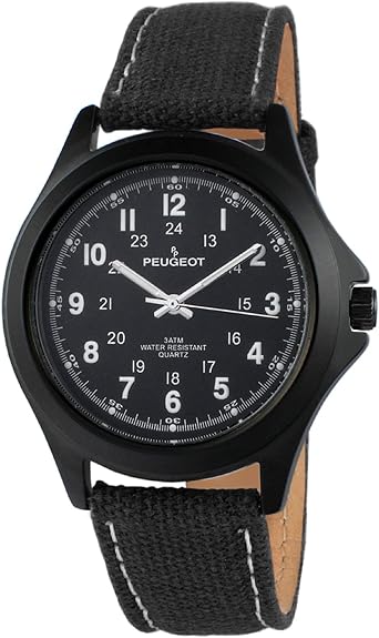 black aviator watch