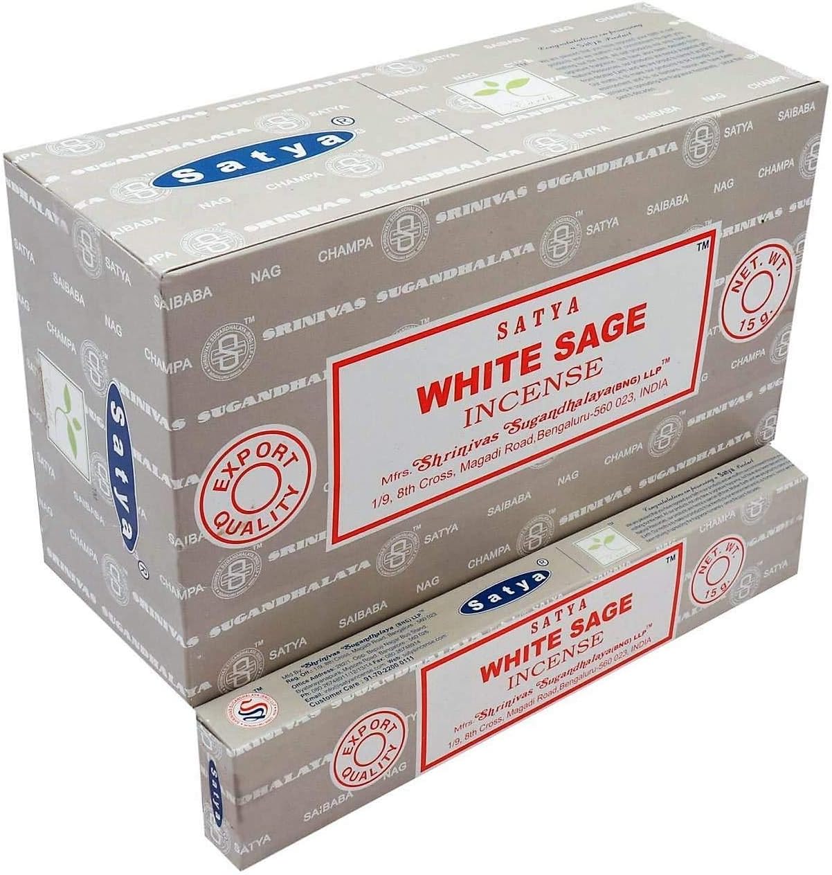 Encens Satya Nag Champa 15g - Encens & Co/Encens en Bâton - Créa idéa Home