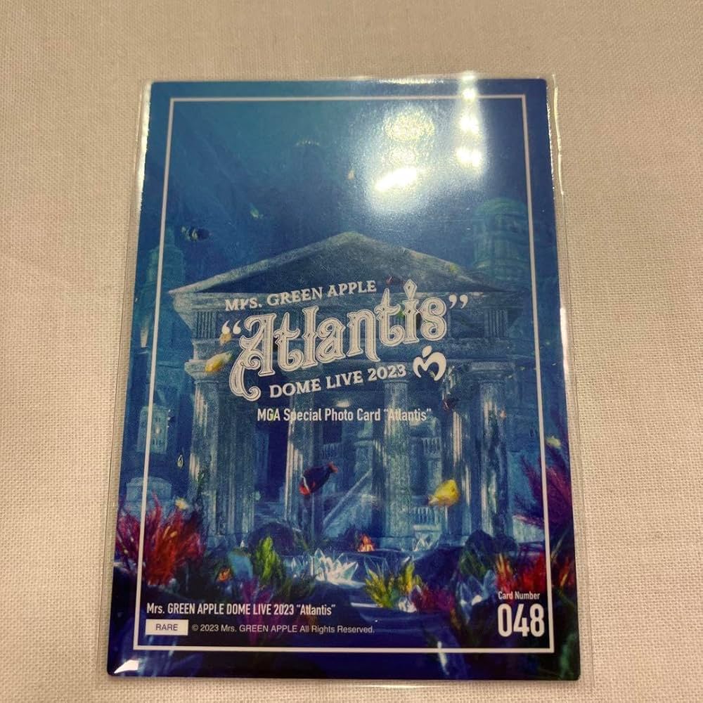 ミセスグリーンアップル　カード　レア　大森 Amazon.co.jp: Mrs. GREEN APPLE 大森元貴 レア フォトカード