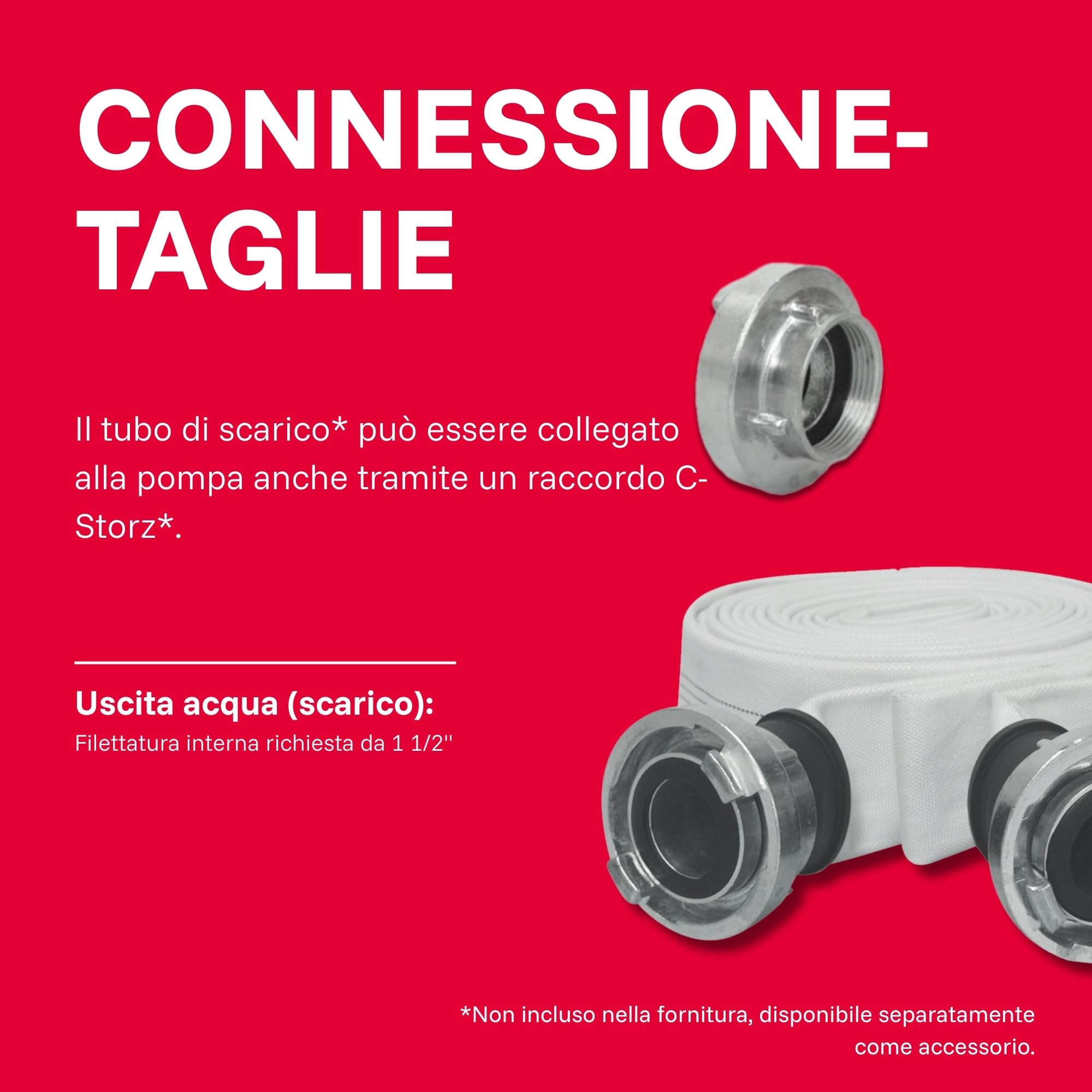 T.I.P. 30116 Maxima 300 IX Pompa sommersa per acque reflue in acciaio inox, fino a 18.000 l/h di portata