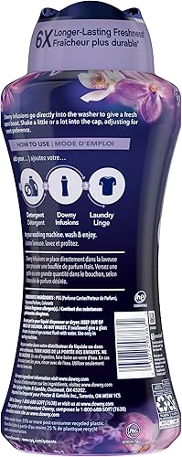 Miniatura 7 de Infusiones - Perlas potenciadoras de aroma para lavar la ropa, calmantes, lavanda calmante y vainilla, 24 onzas