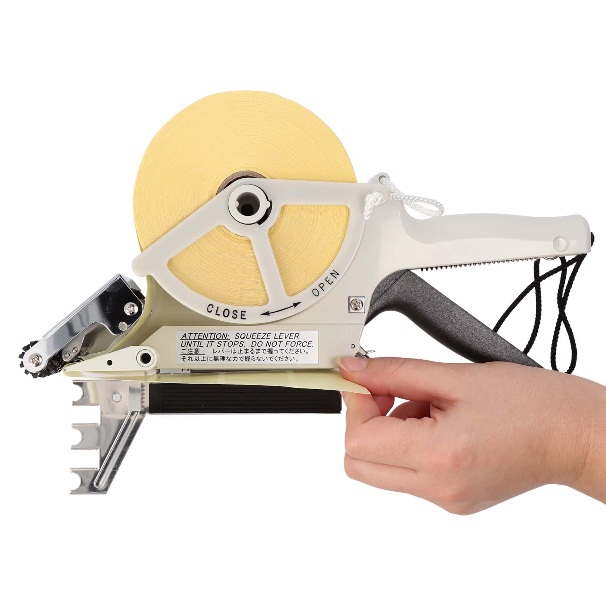 Towa APN65-60 Hand Etikettenspender - manueller Etikettenabroller (60 mm max. Rollenbreite) aus Kunststoff