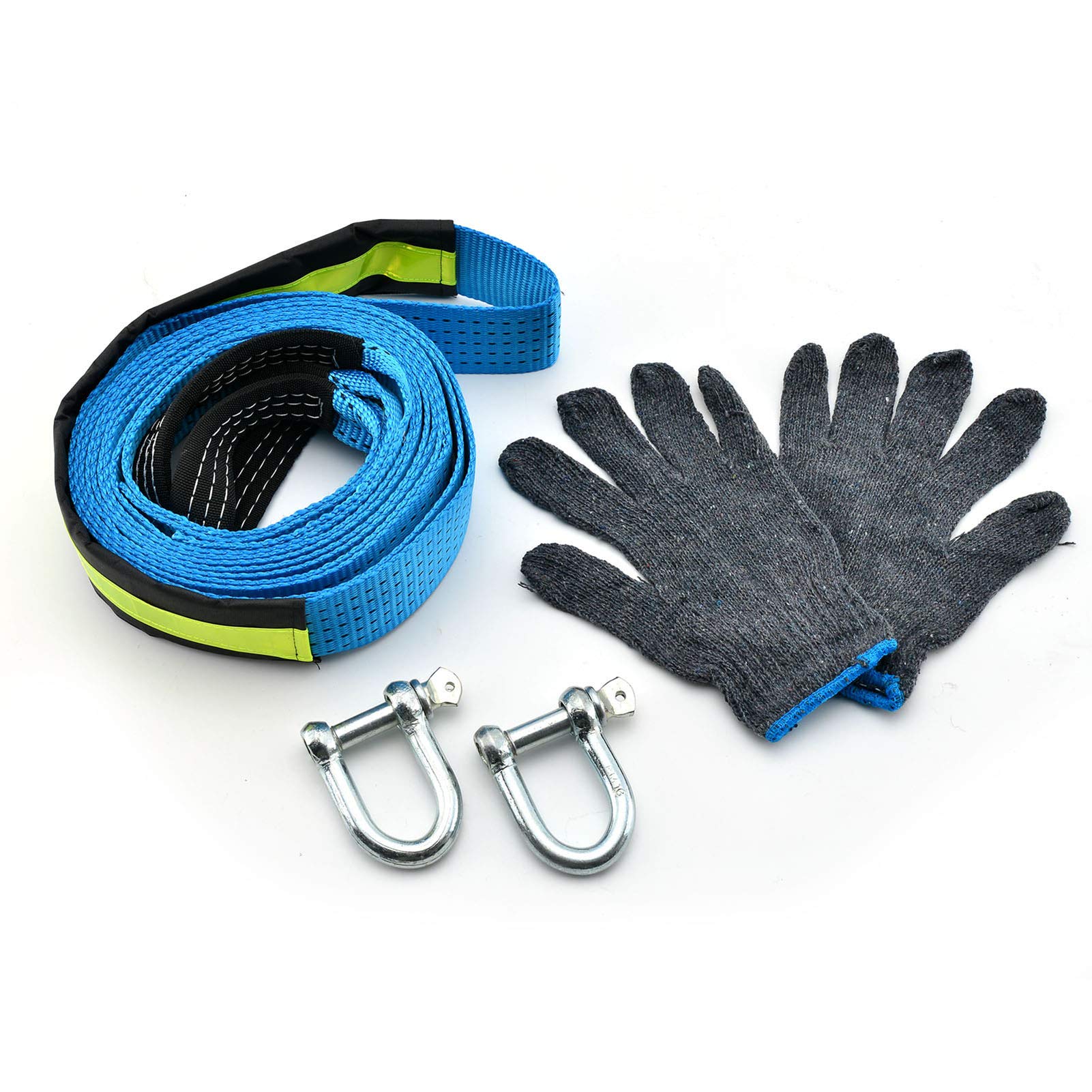 Buy N/Y 5m Tow Rope 8t Heavy Duty Tow Rope Pull Strap Winch Tree