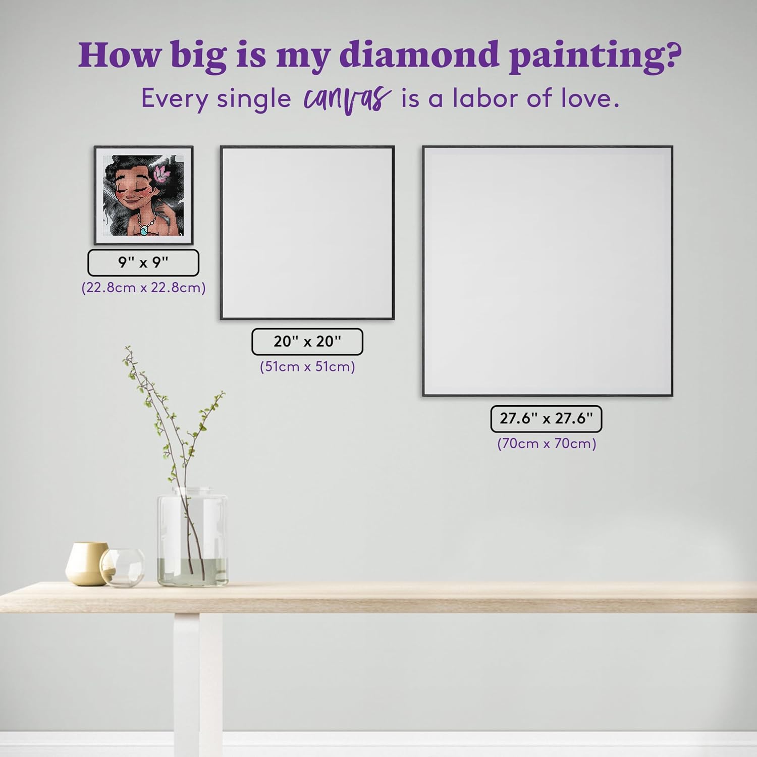 DIAMOND ART CLUB Ocean Explorer Diamond Painting Kit, Fun DIY Crafts for Adults, Round Diamond Art Canvas, 9" x 9" (22.8 cm x 22.8 cm)
