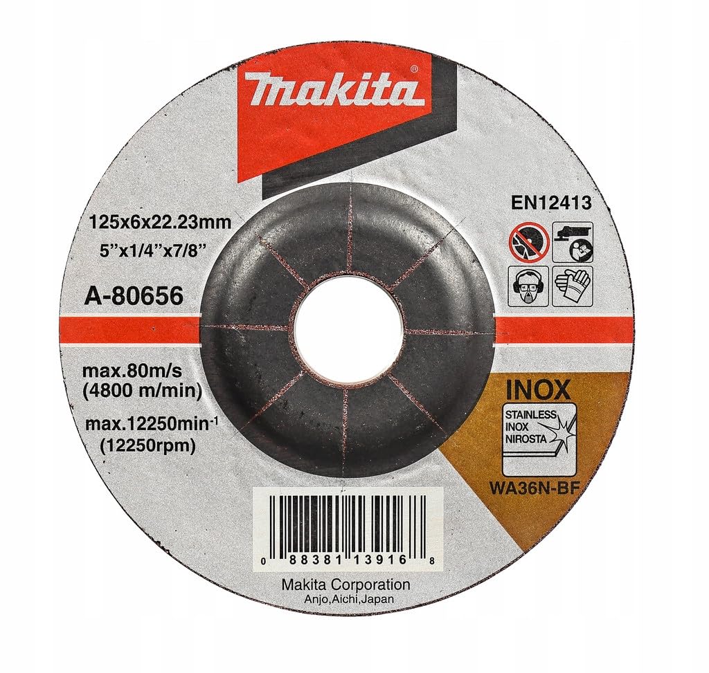 Makita DGA517ZJ Schleifer, Blau