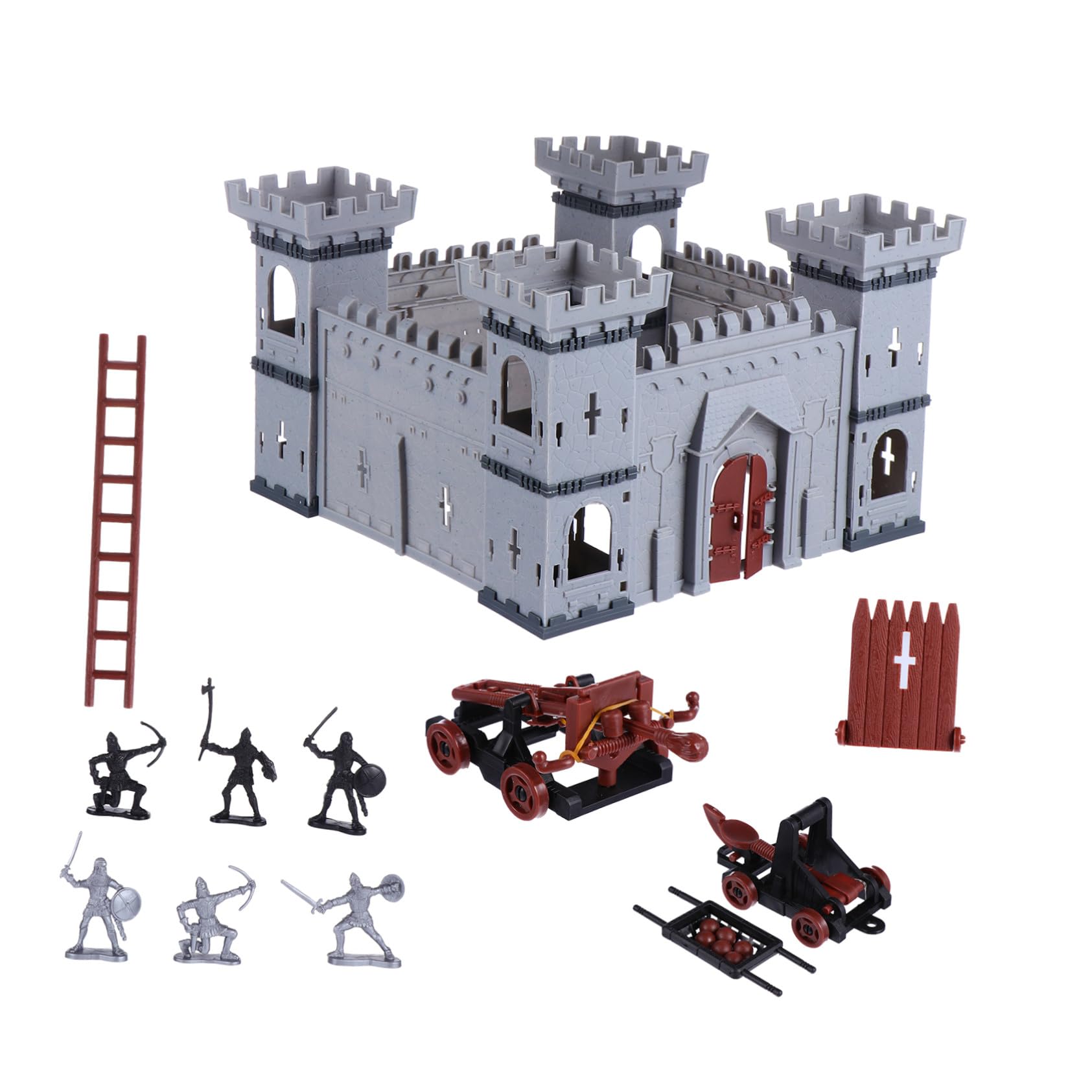 Modelo de Soldados del Castillo DIY 1 Juego Plástico