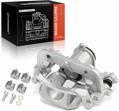 A-Premium Rear Left Driver Disc Brake Caliper with Bracket