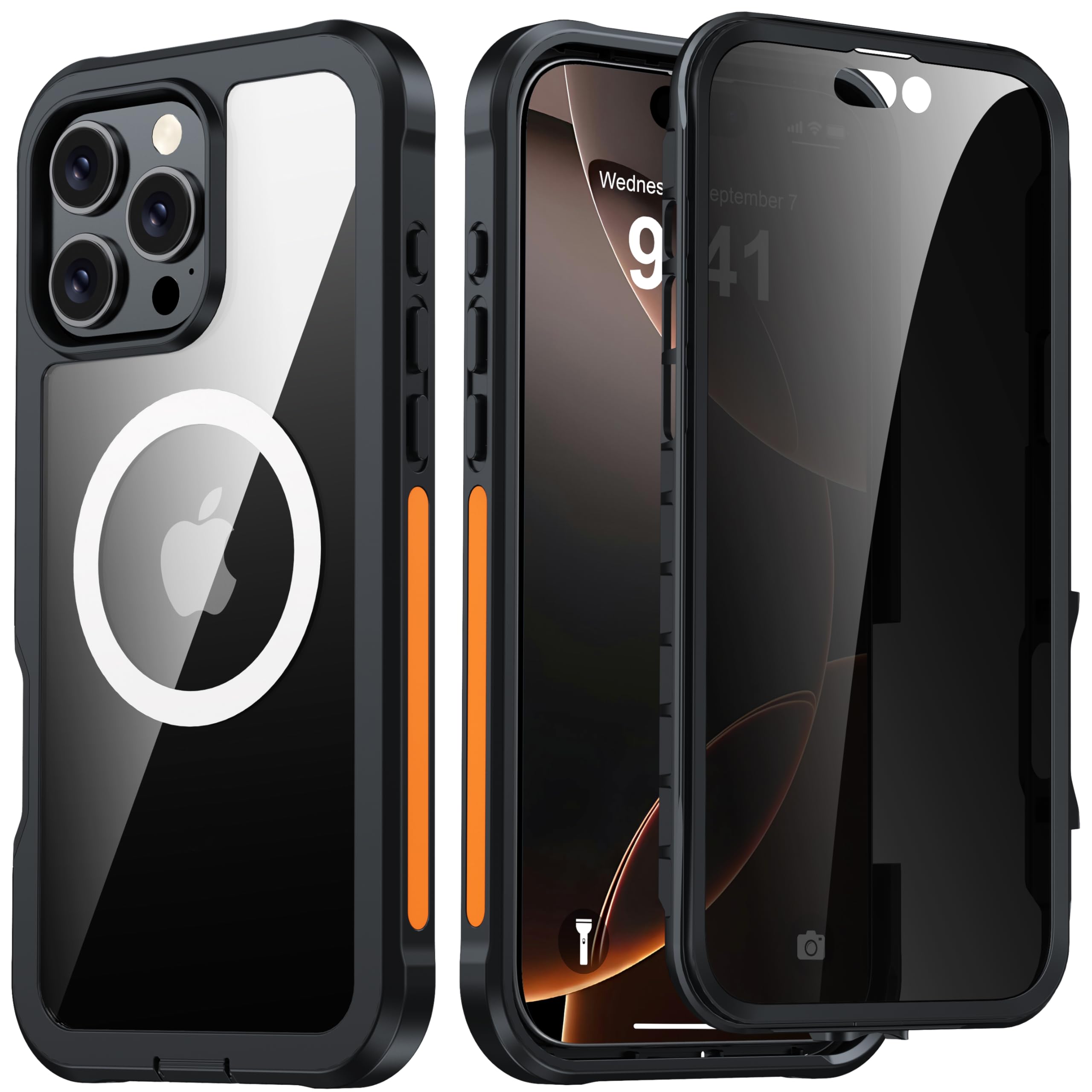 Amazon.com: ANTSHARE for iPhone 16 Pro Max Case, with [Built-in
