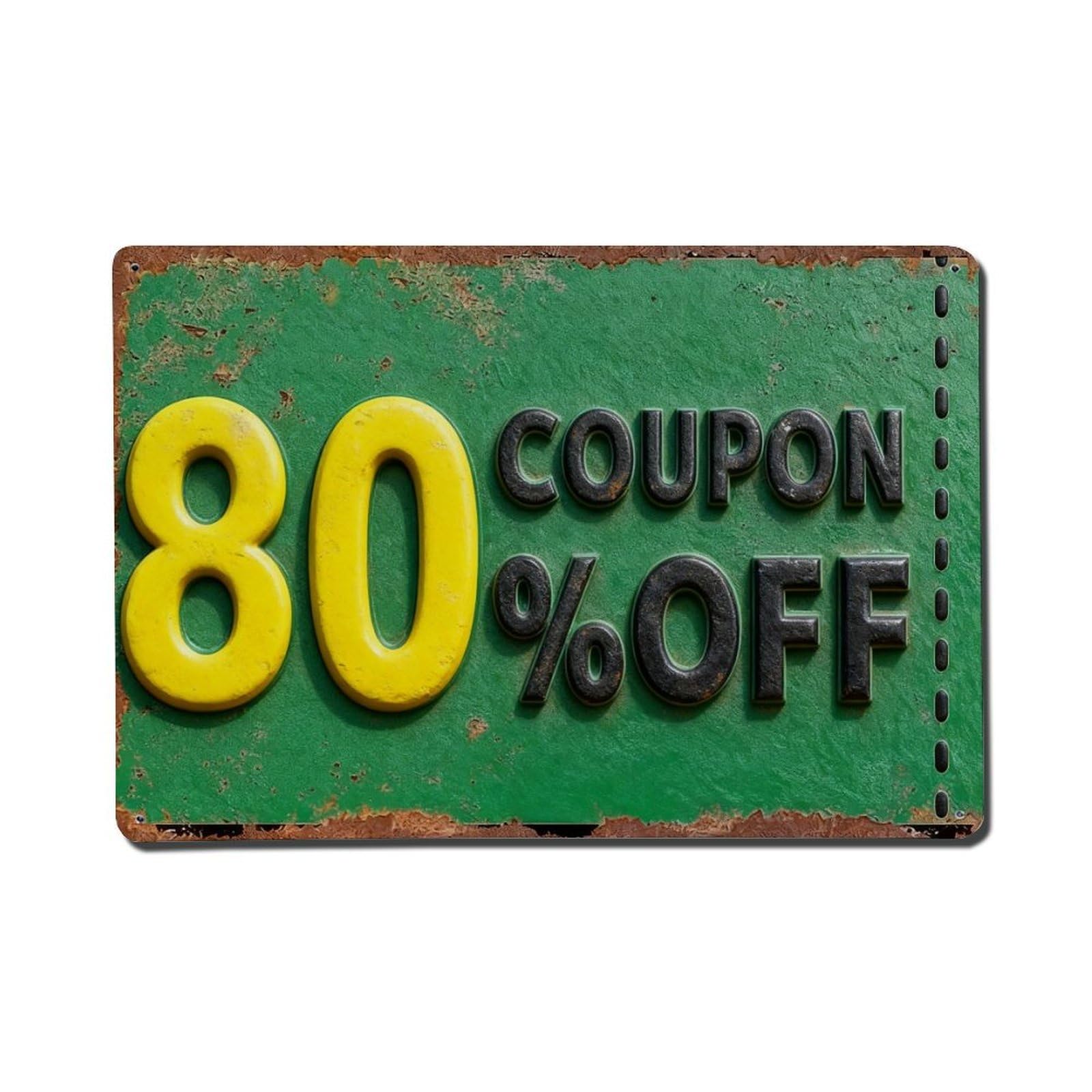 Iageret Vintage Green Rustic Metal Sign With Bold Text Metal Tin Sign Retro Wall Decor, Bar Garage Cafe Kitchen Home Wall Art Poster Decoration 8X12inches