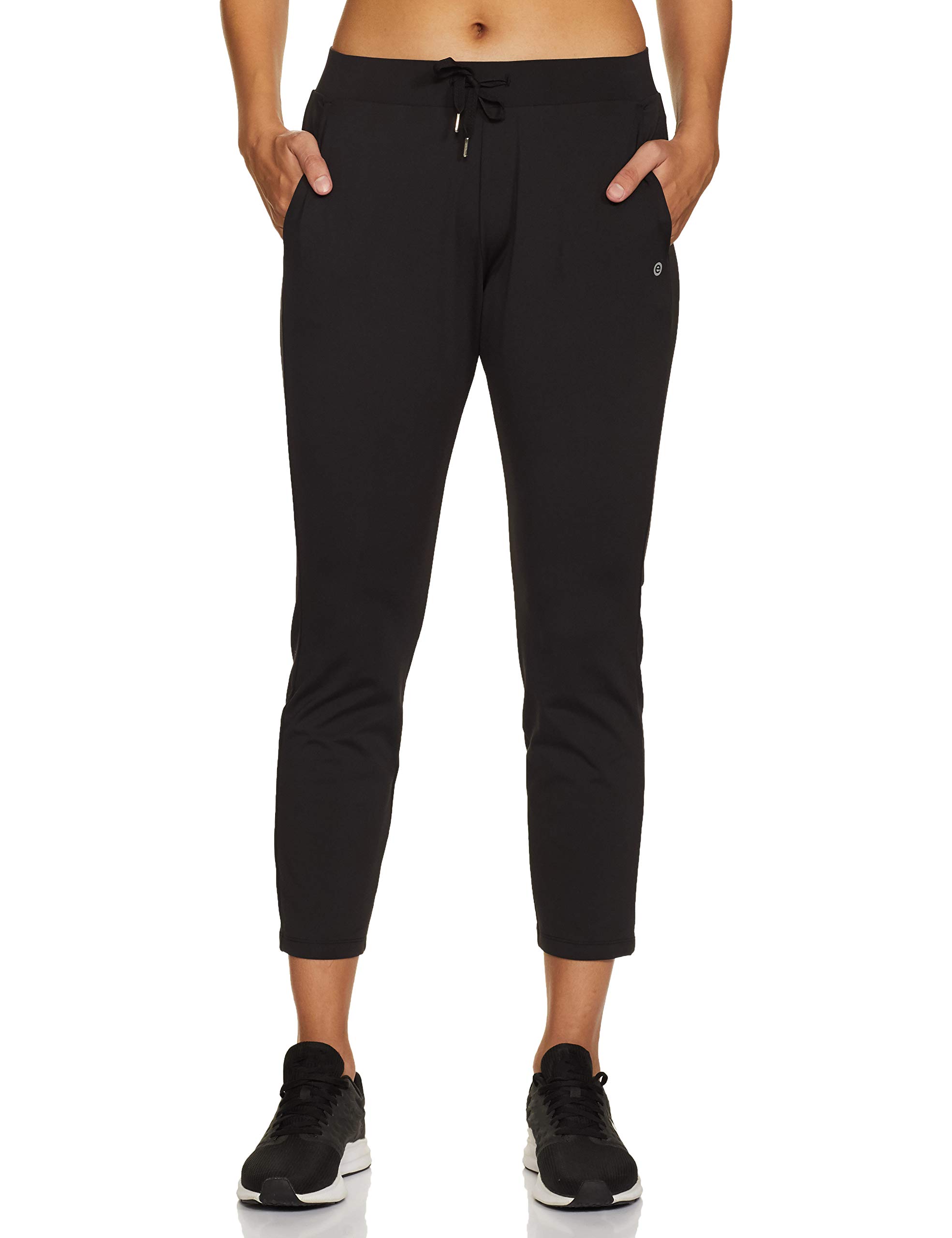 enamor Women's Regular Fit Mid Rise E068 Cotton Blend Active Wear Track Pants-picture-28