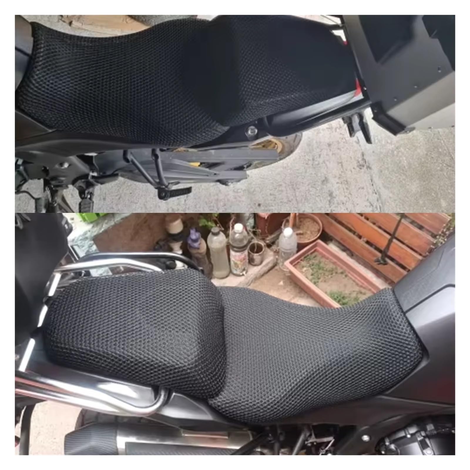Moto Copri Sedili Per VOGE DS625X 625DSX Per DSX625 Per DSX 625 Per 625X Moto Mesh Sedile Cuscino Della Copertura Protezione