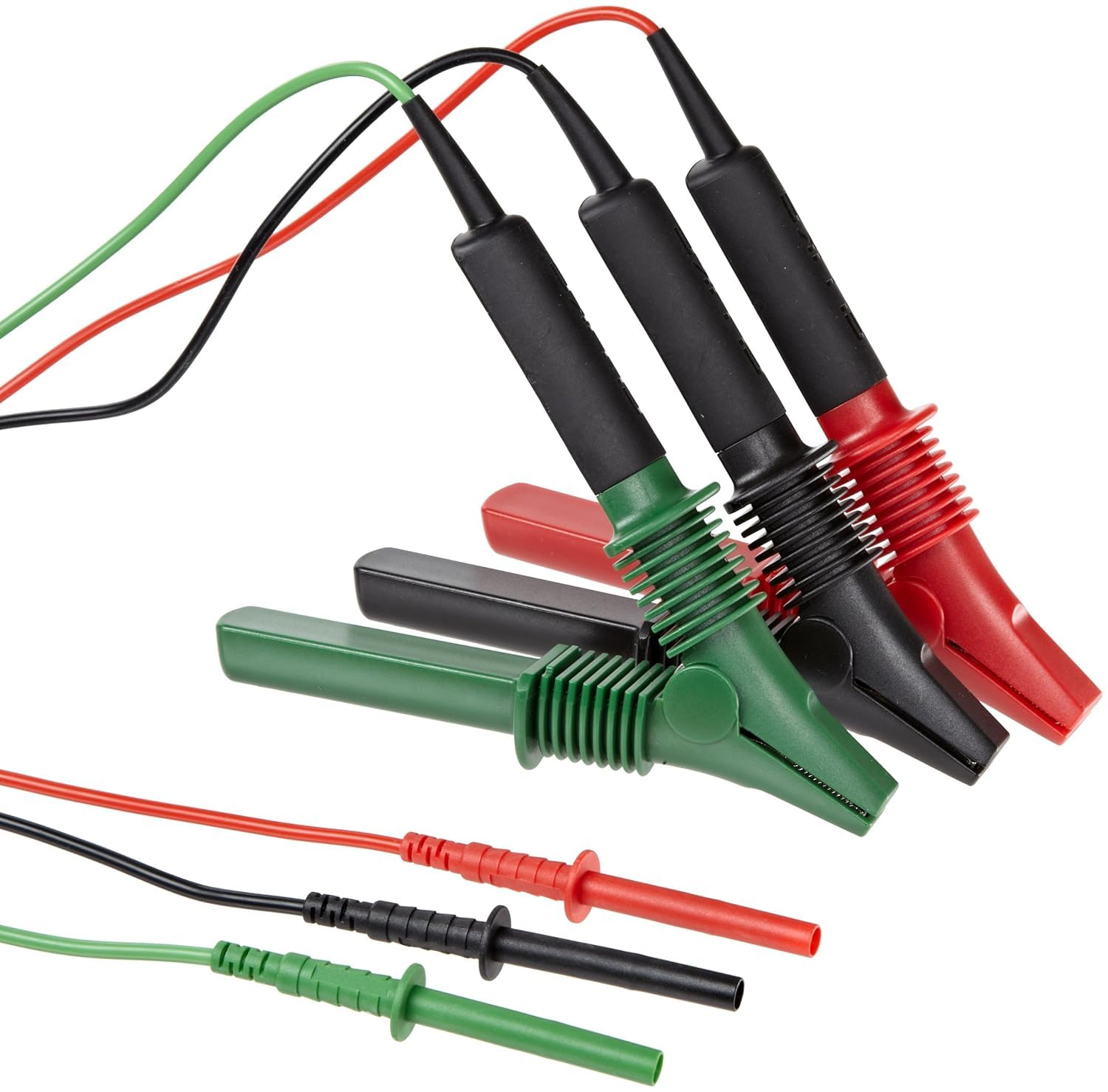Kit de cables 10 kV con pinzas de cocodrilo para Serie 1550