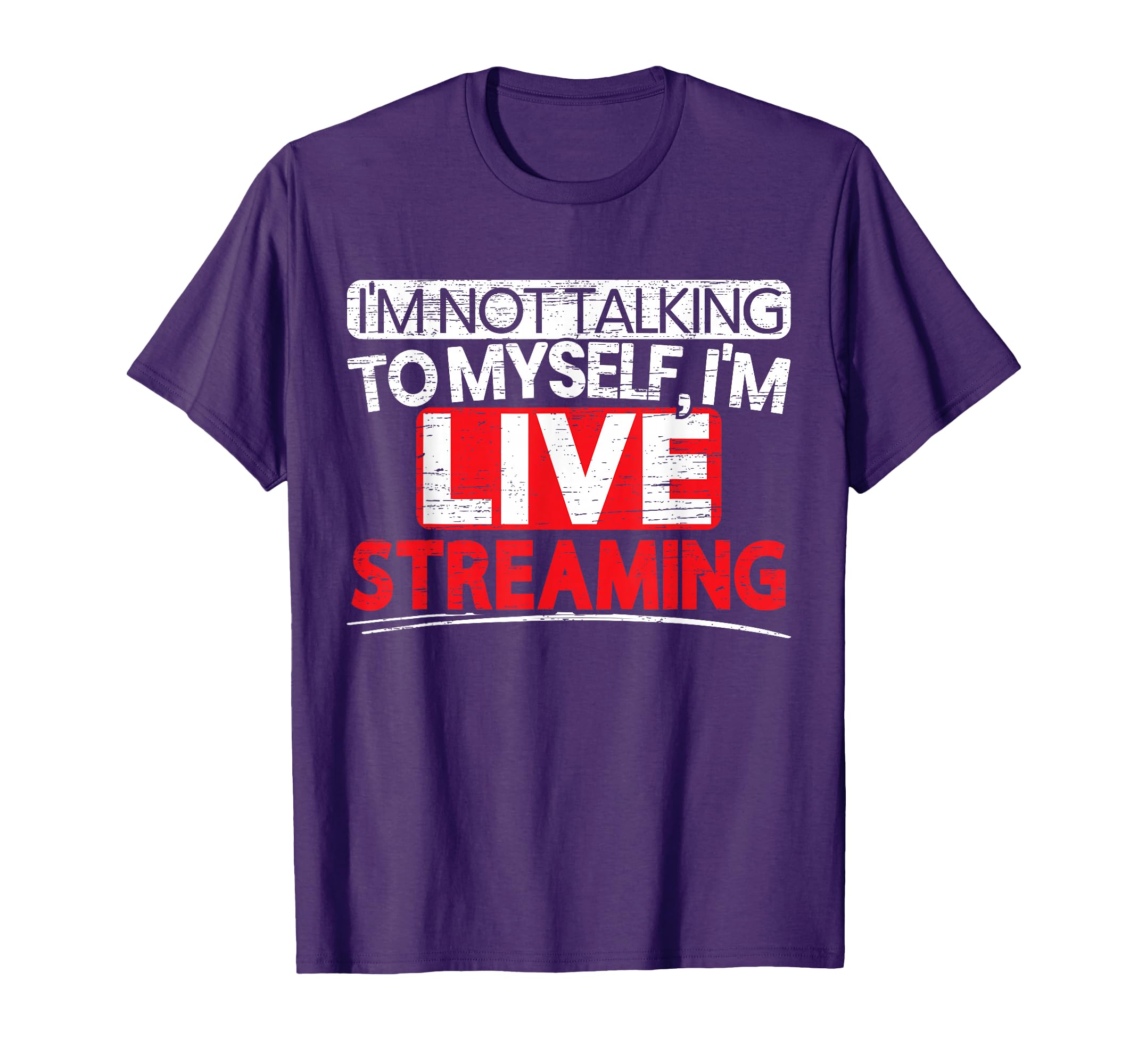 I'm Livestreaming Online Streaming Gaming Channel Streamer T-Shirt