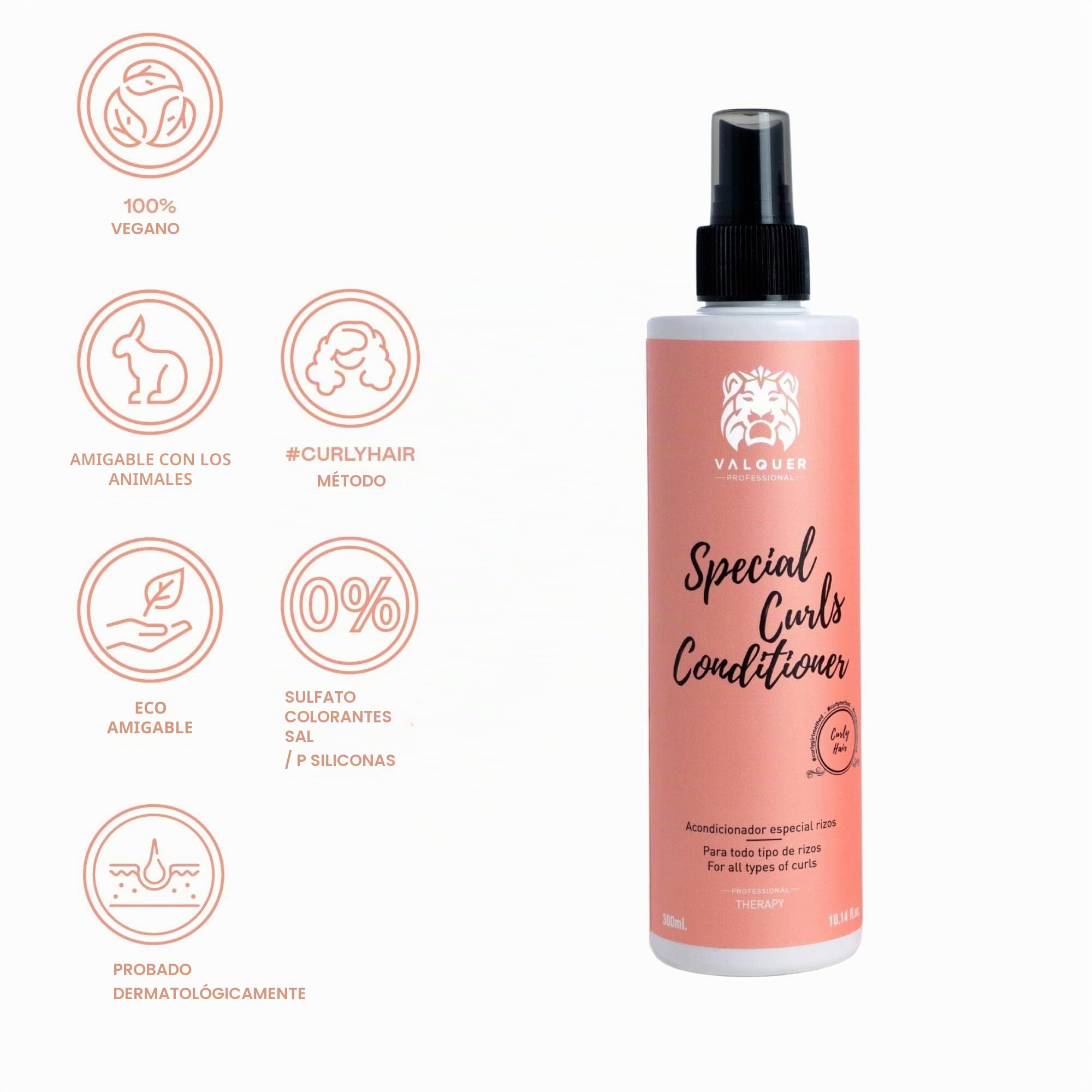 Válquer Profesional Mascarilla Especial Rizos, Método Curly Girl + Profesional Acondicionador Especial Rizos, Método Curly Girl